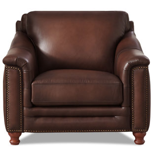 Chair And A Half Leather Accent Chairs You ll Love Wayfair